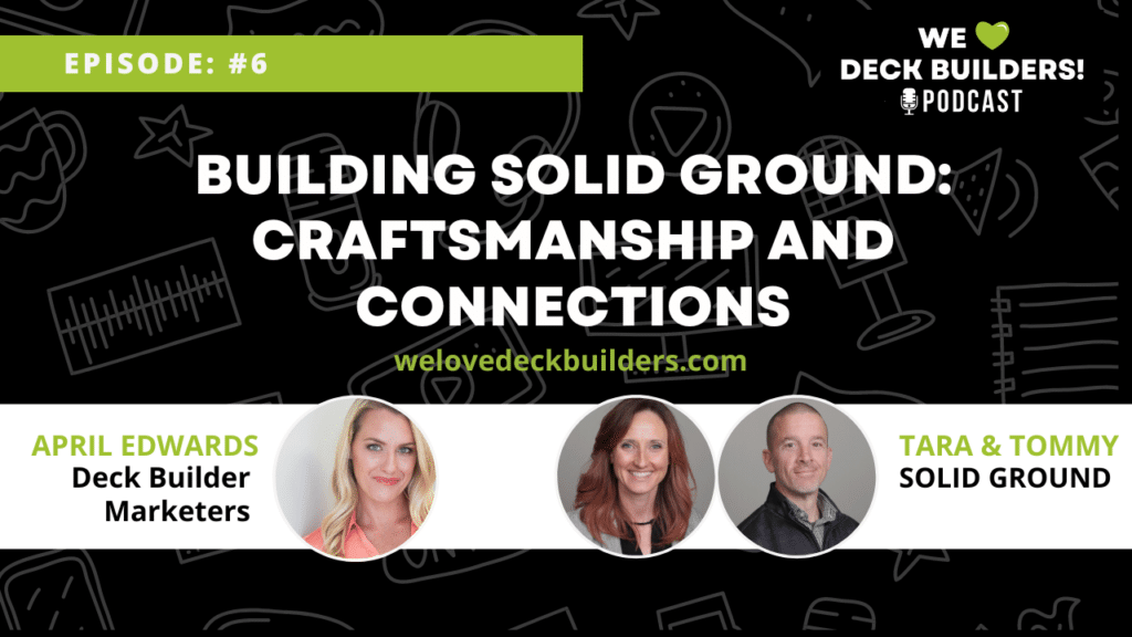 Building Solid Ground: Craftsmanship and Connections