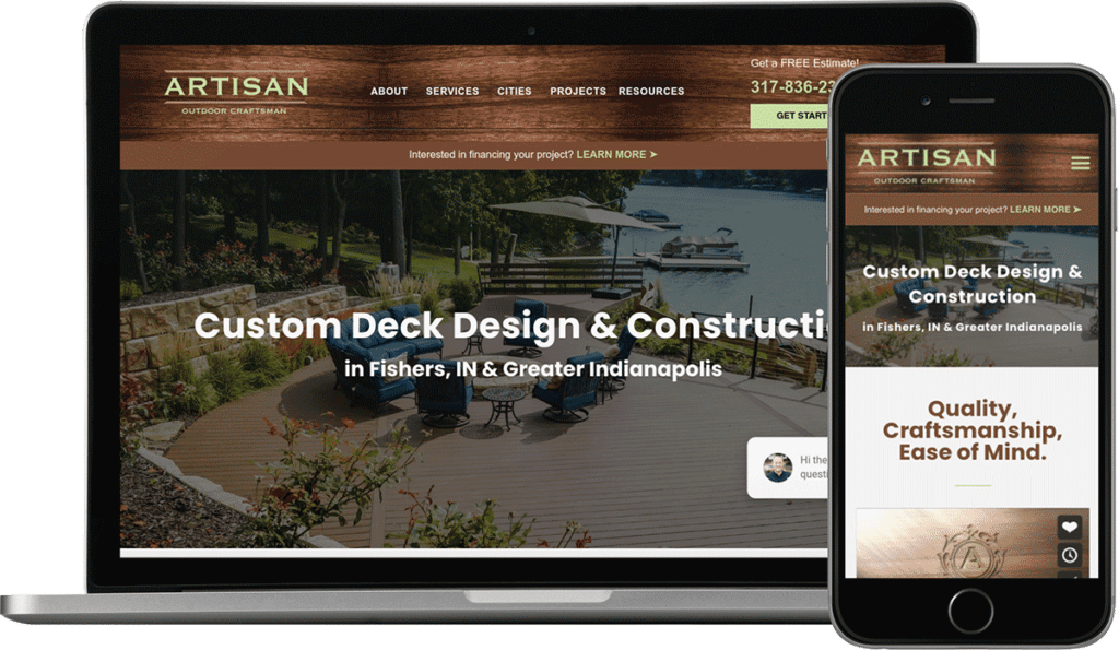 artisan-deck-builder-website-design