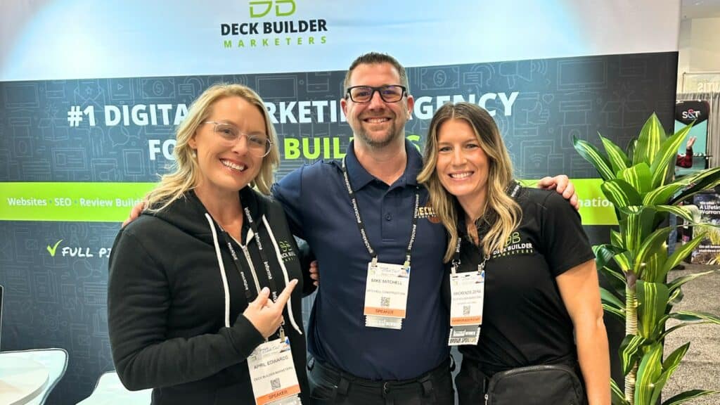 deck builder marketers mike mitchell deck expo